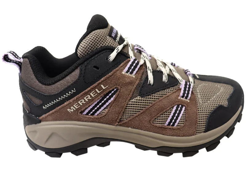 Women’s Designer Boots Merrell Womens Deverta 3 Comfortable Leather Hiking Shoes