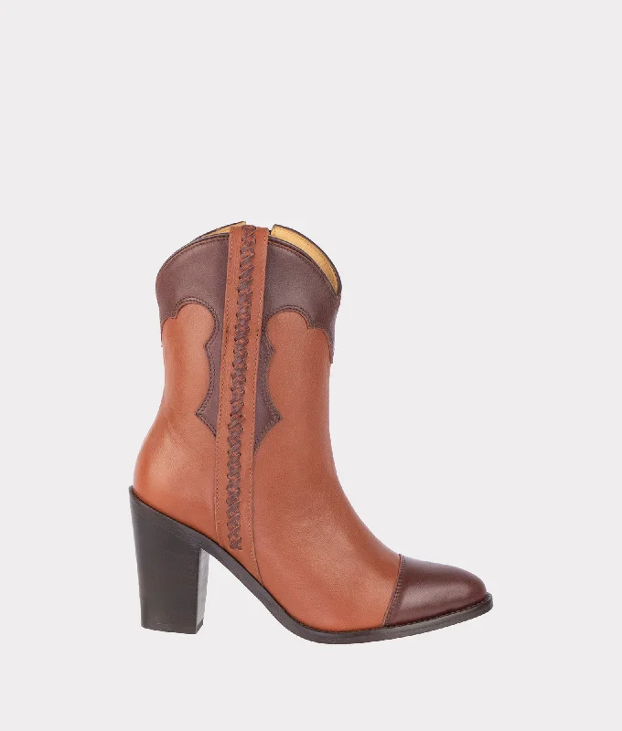 Slip-On Winter Shoes Michelle :: Cognac