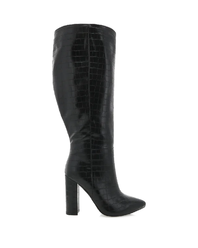 Classic Hiking Footwear MILLA CURVE - BLACK CROC