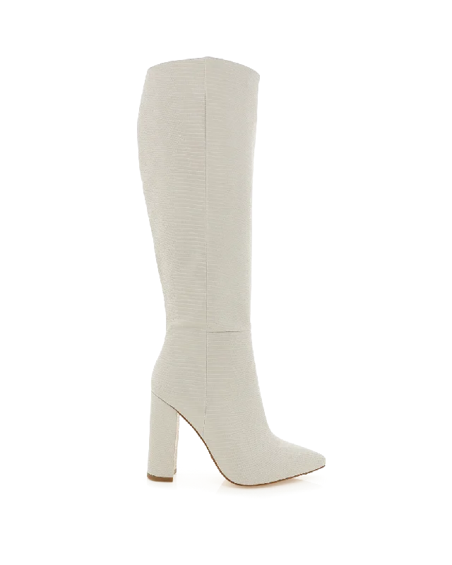 Stylish Running Sneakers MILLA - IVORY SCALE