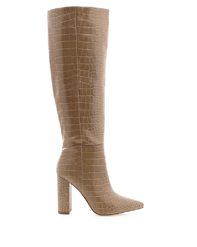 Outdoor Sneakers Collection MILLA - NUDE CROC