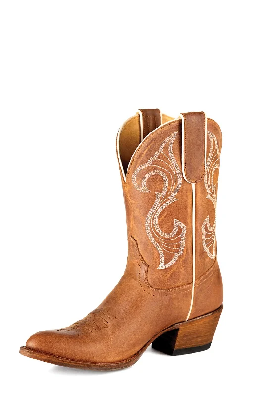 Warm Hiking Boots Miss Macie Bean Womens Honey Leather Hot to Trot Fashion Boots