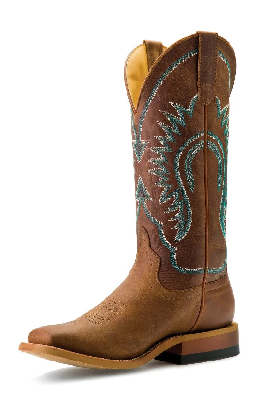 Durable Snow Boots Miss Macie Bean Womens Pecan Leather Fashion Boots