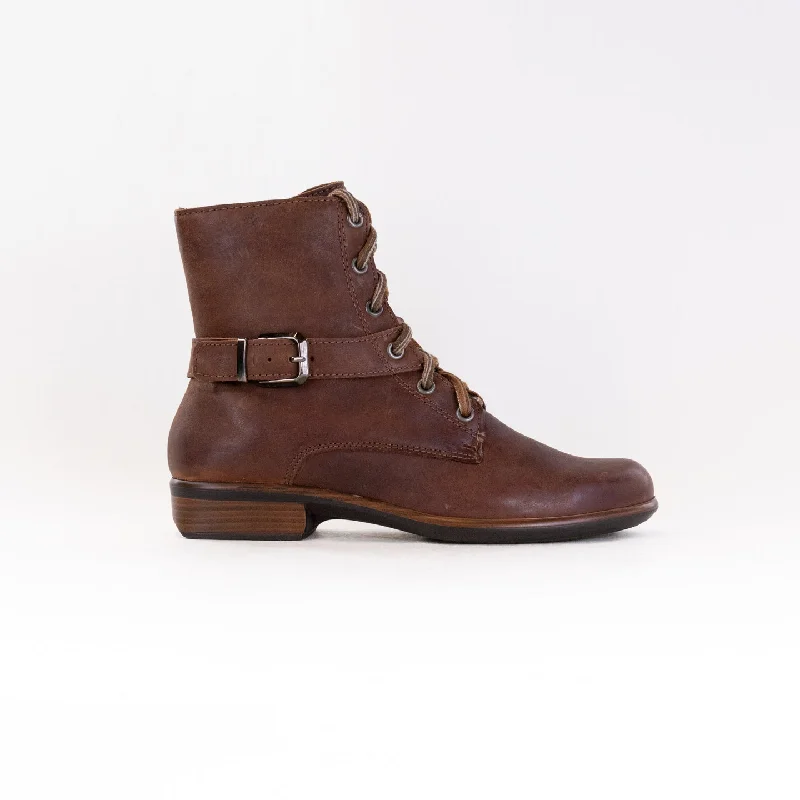 Cozy Winter Boots Naot Alize (Women's) - Soft Cognac Leather