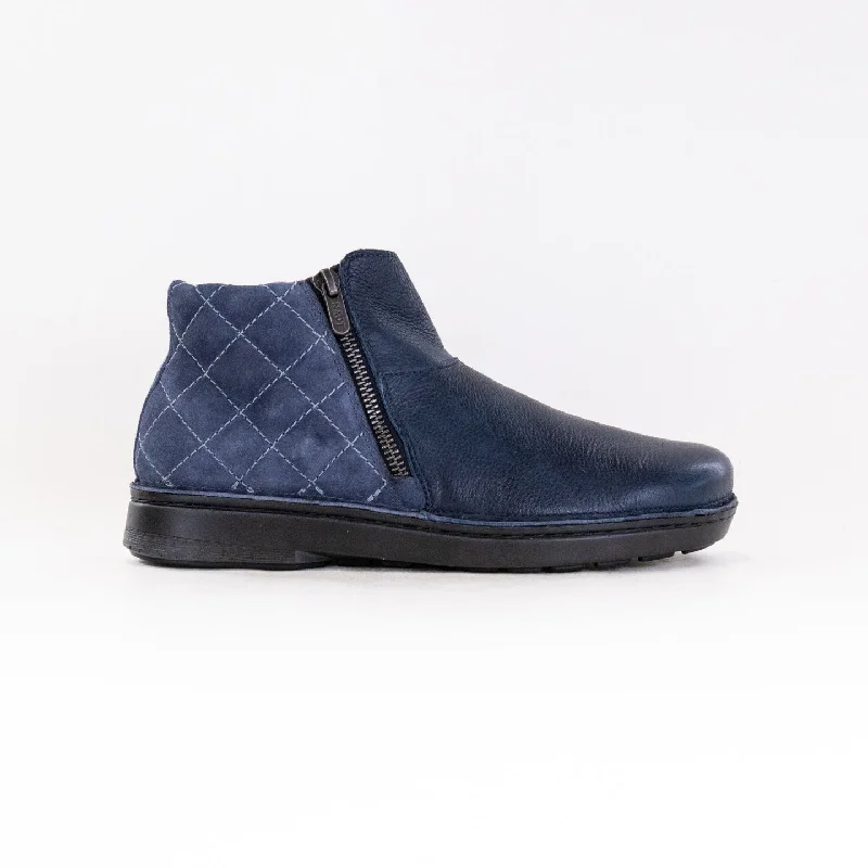Comfortable Flats For Work Naot Sintra (Women's) - Midnight Blue Suede