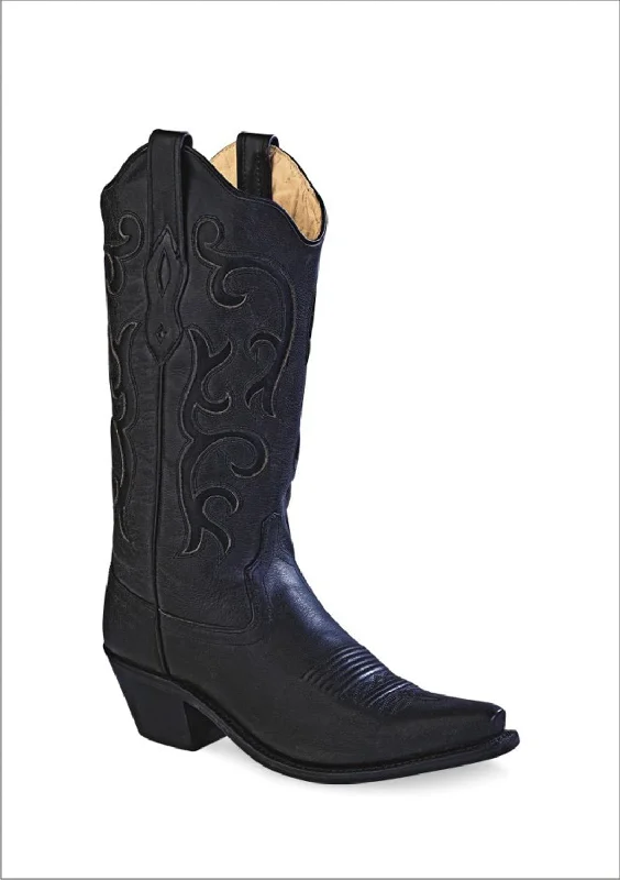 Breathable Hiking Boots Old West Black Womens All Over Leather 12in Snip Toe Stitch Cowboy Boots 9 B Breathable Hiking Boots Old West Black Womens All Over Leather 12in Snip Toe Stitch Cowboy Boots 9 B
