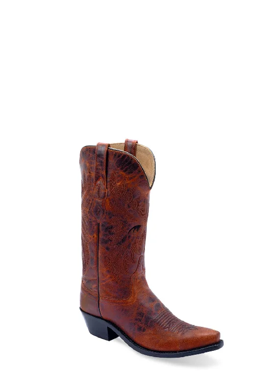 Comfortable Platform Boots Old West Womens Fashion Wear Burnt Red Leather Cowboy Boots Comfortable Platform Boots Old West Womens Fashion Wear Burnt Red Leather Cowboy Boots