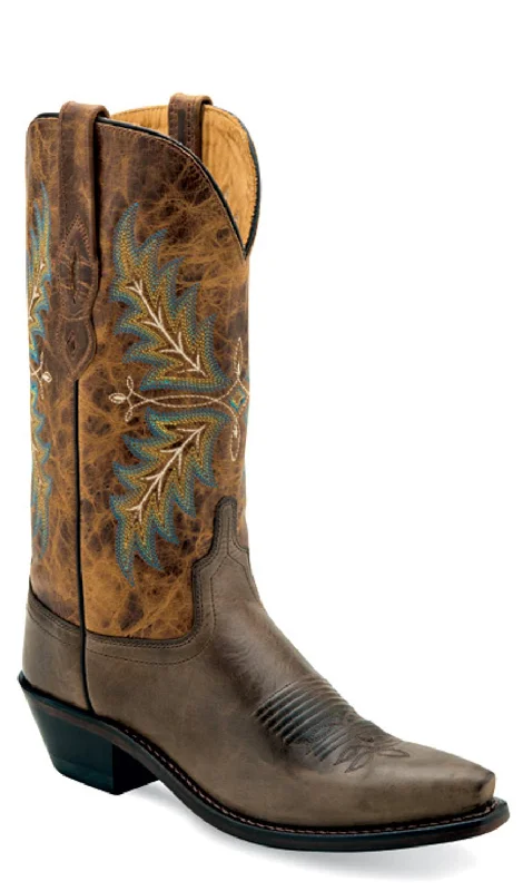 Luxury Sandals For Sale Old West Womens Fashion Wear Cactus Light Brown/Burnt Brown Leather Cowboy Boots Luxury Sandals For Sale Old West Womens Fashion Wear Cactus Light Brown/Burnt Brown Leather Cowboy Boots