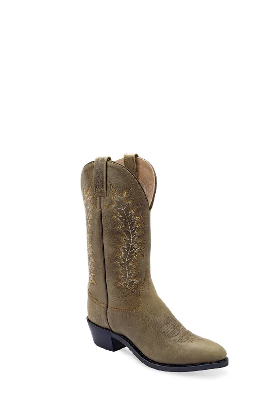 Running Footwear Sale Old West Womens Western Tan Fry Leather Cowboy Boots