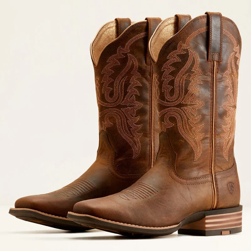 Sporty Casual Boots Ariat Women's Olena Sassy Brown Western Boots
