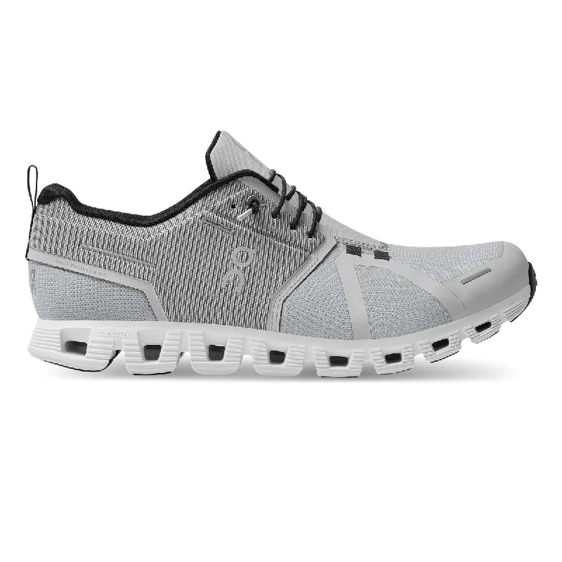 Leather Sneakers For Sale On Running Women's Cloud 5 Waterproof Glacier/White