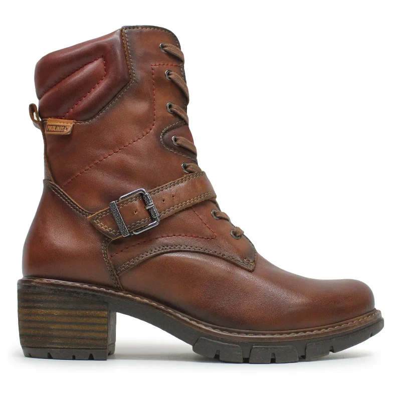 Fashionable Sneakers Collection San Sebastia W1T-8675 Leather Women's Ankle Boots