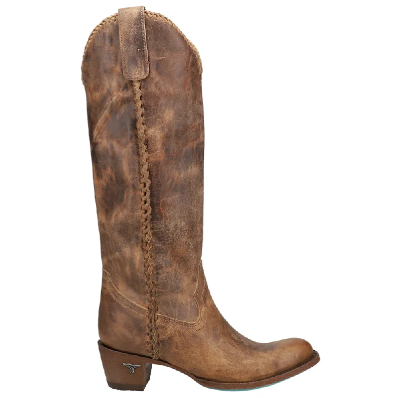 Trendy Formal Shoes PJ Round Toe Pull On Cowboy Boots