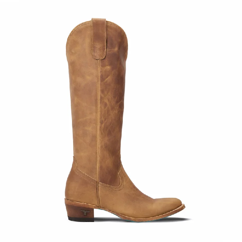 Comfortable Snow Boots Plain Jane Round Toe Zippered Cowboy Boots