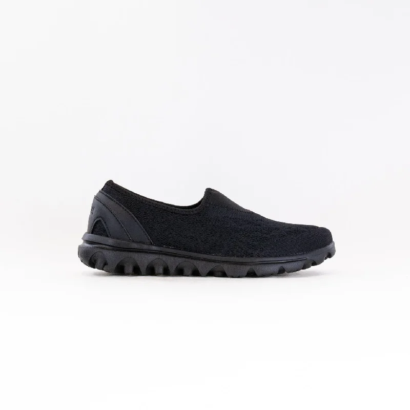 Best Running Sneakers Propet TravelActiv Slip On (Women's) - All Black