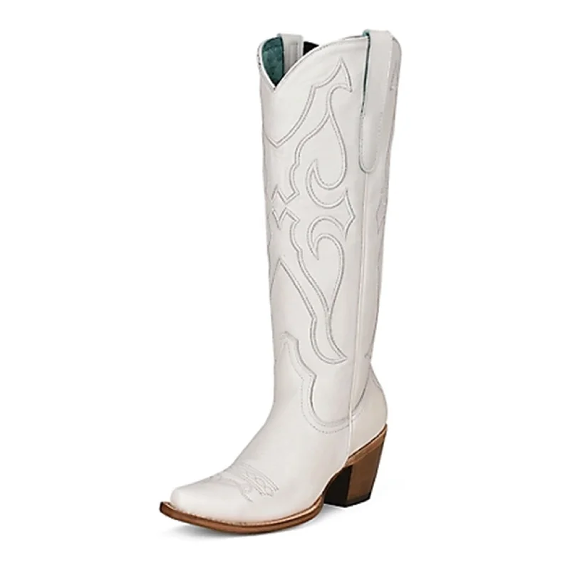 Lightweight Hiking Shoes Corral Women's Pure White Snip Toe Boots