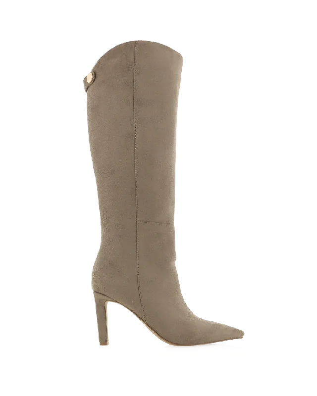 Classic Hiking Footwear QUENNA - GREY SUEDE