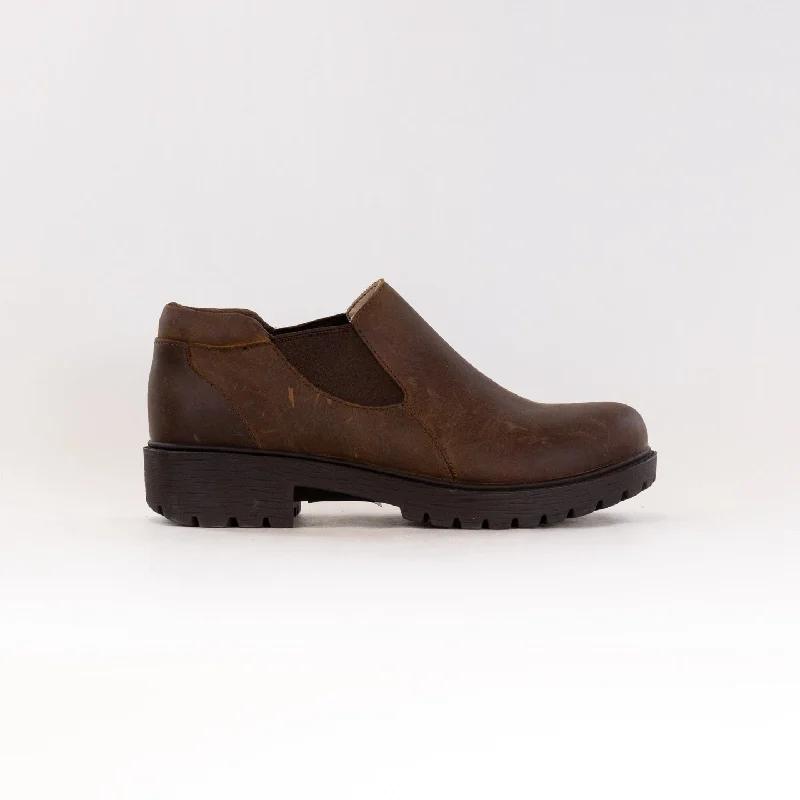 Designer Hiking Boots Alegria Ramona (Women's) - Brown Oiled Leather