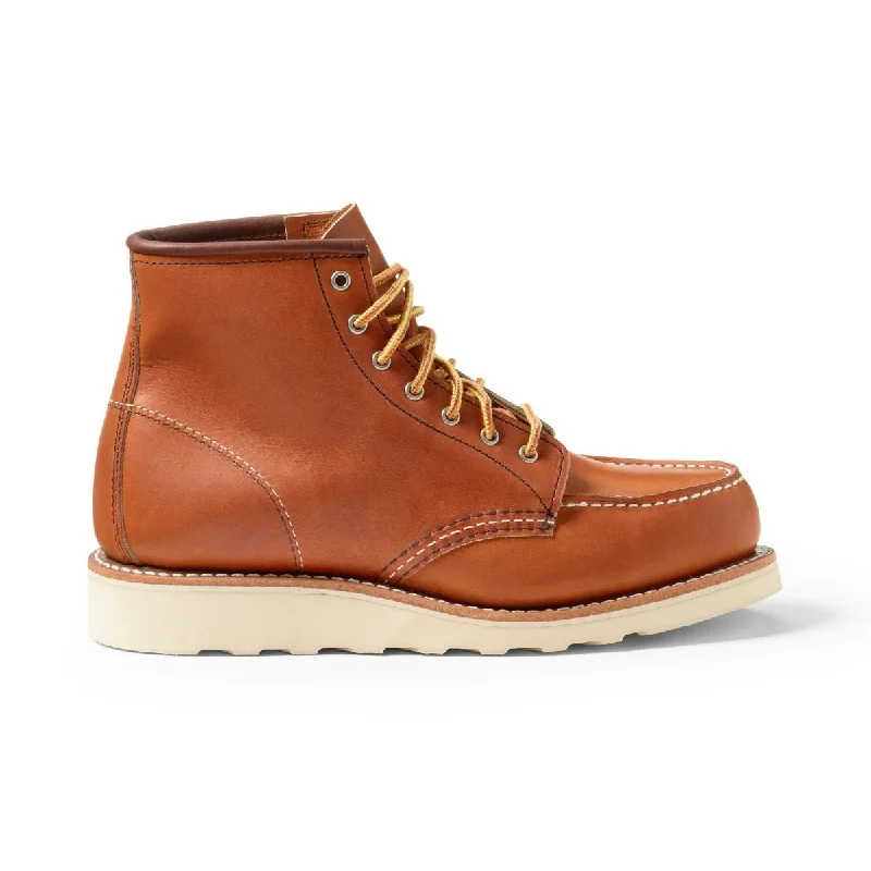 Best Hiking Shoes Online Red Wing Women's 6-Inch Classic Moc 3375 Oro Legacy Leather