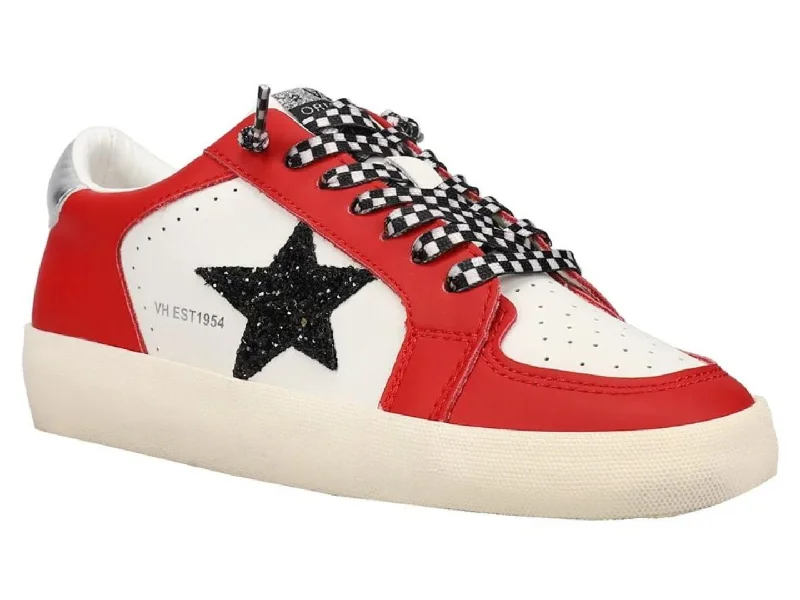 Comfortable Hiking Footwear Vintage Havana: Reflex 12 in Red Multi