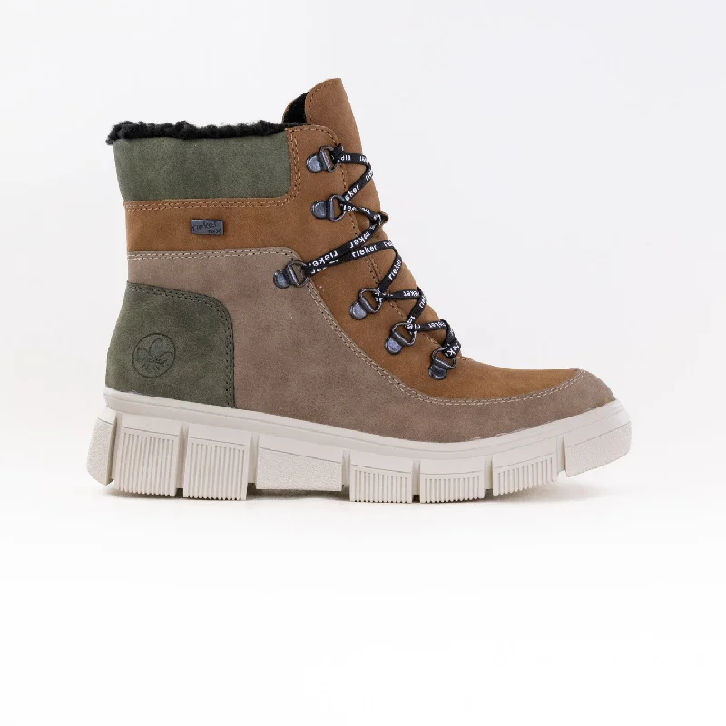 Best Winter Sneakers Rieker X3404-90 Warmlined Boot (Women's) - Brown