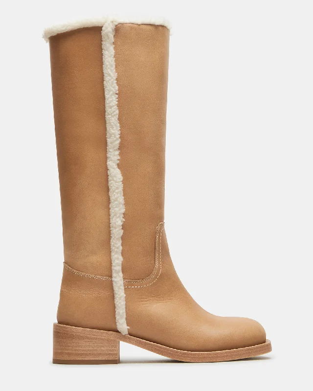 Best Hiking Boots For Winter RIGGS FAUX FUR BANANA LEATHER