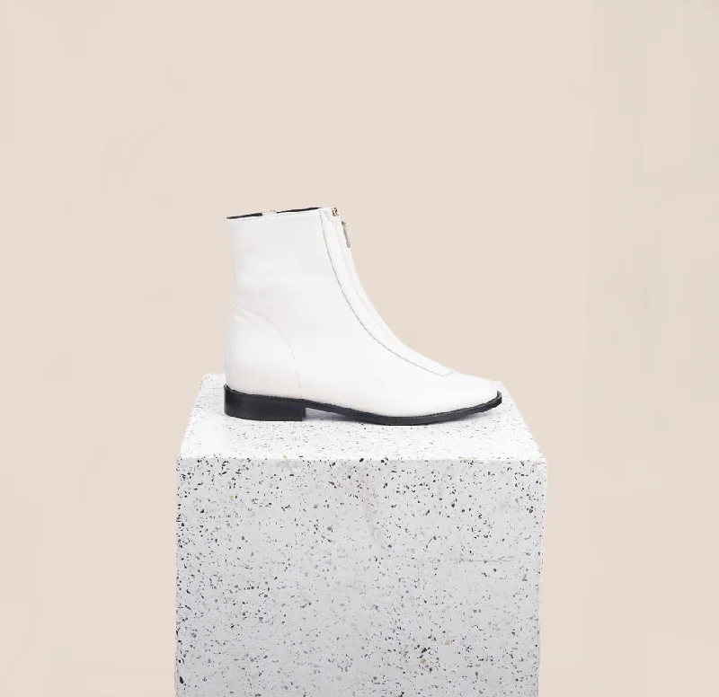 Comfortable Sandals For Summer Roma Due - Ivory Leather