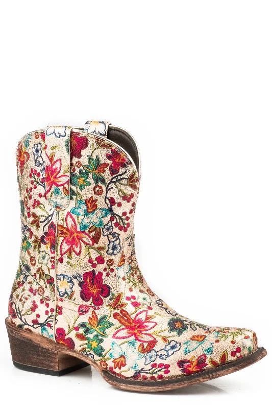 Durable Sports Sneakers Roper Gold Floral Womens Multi-Color Faux Leather Ingrid Cowboy Boots Durable Sports Sneakers Roper Gold Floral Womens Multi-Color Faux Leather Ingrid Cowboy Boots