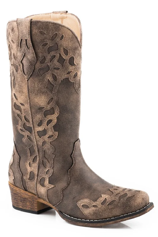 Casual Booties For Sale Roper Womens Vintage Beige Faux Leather Riley Triad Cowboy Boots Casual Booties For Sale Roper Womens Vintage Beige Faux Leather Riley Triad Cowboy Boots