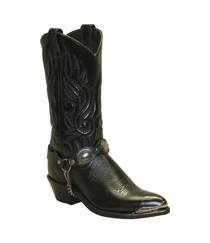 Winter Hiking Sneakers Sage Womens 11in Western Dress Concho Black Cowhide Cowboy Boots