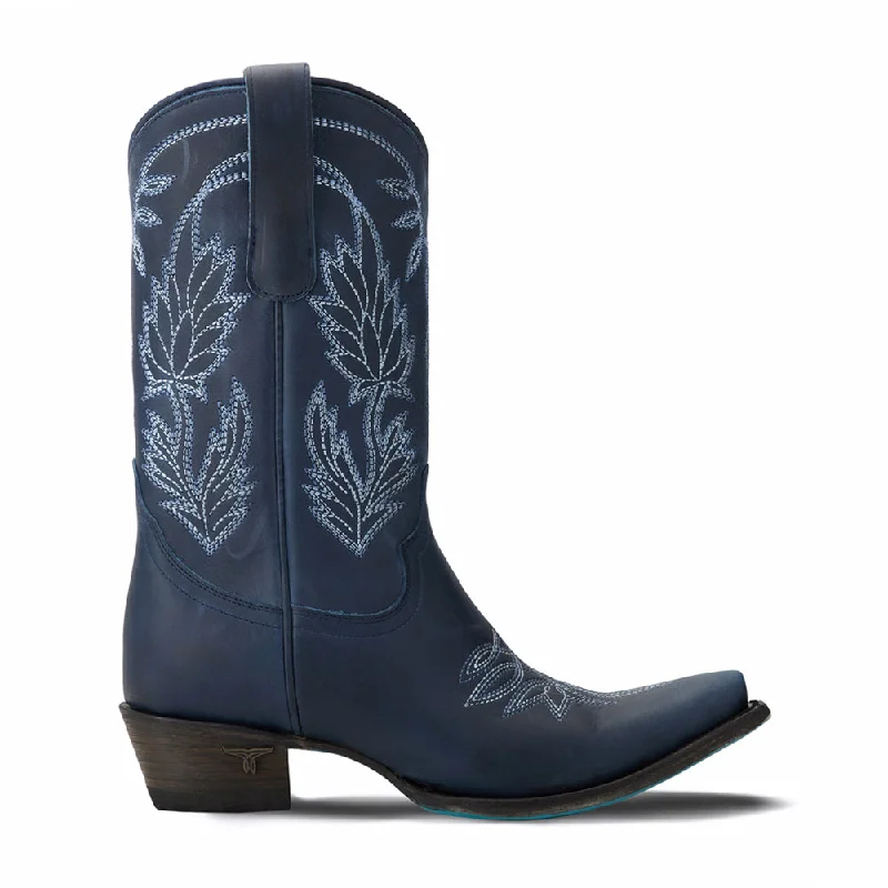 Sporty Casual Sneakers Sandaga Embroidered Snip Toe Cowboy Boots