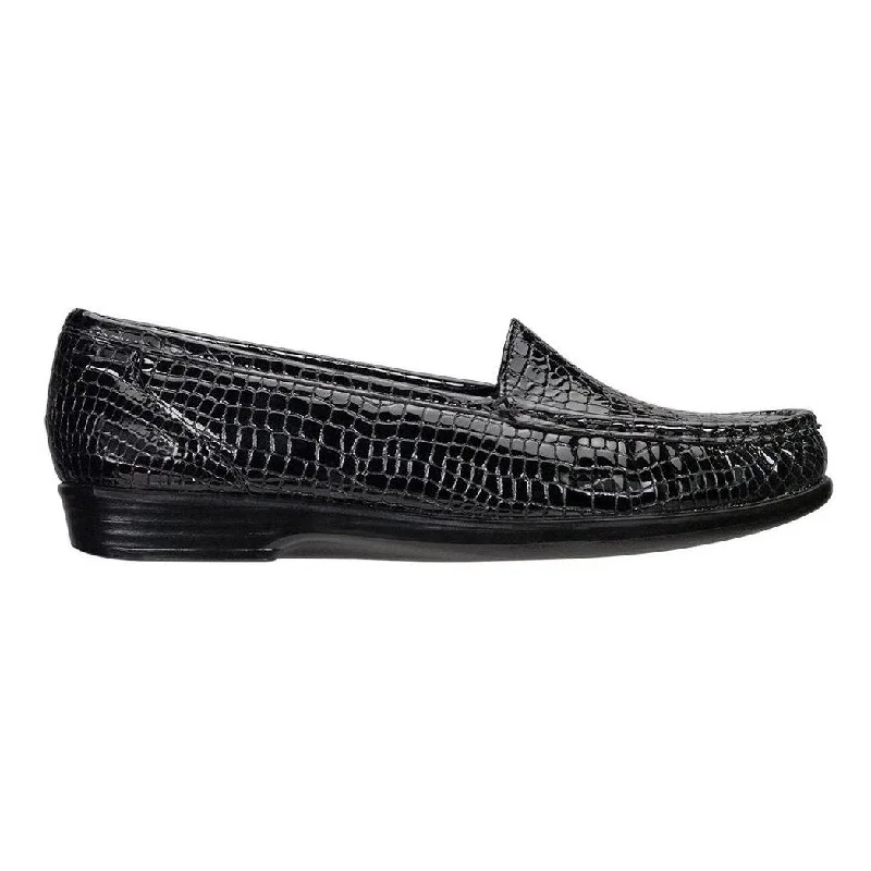 Comfortable Sandals For Summer SAS Women's Simplify Black Croc