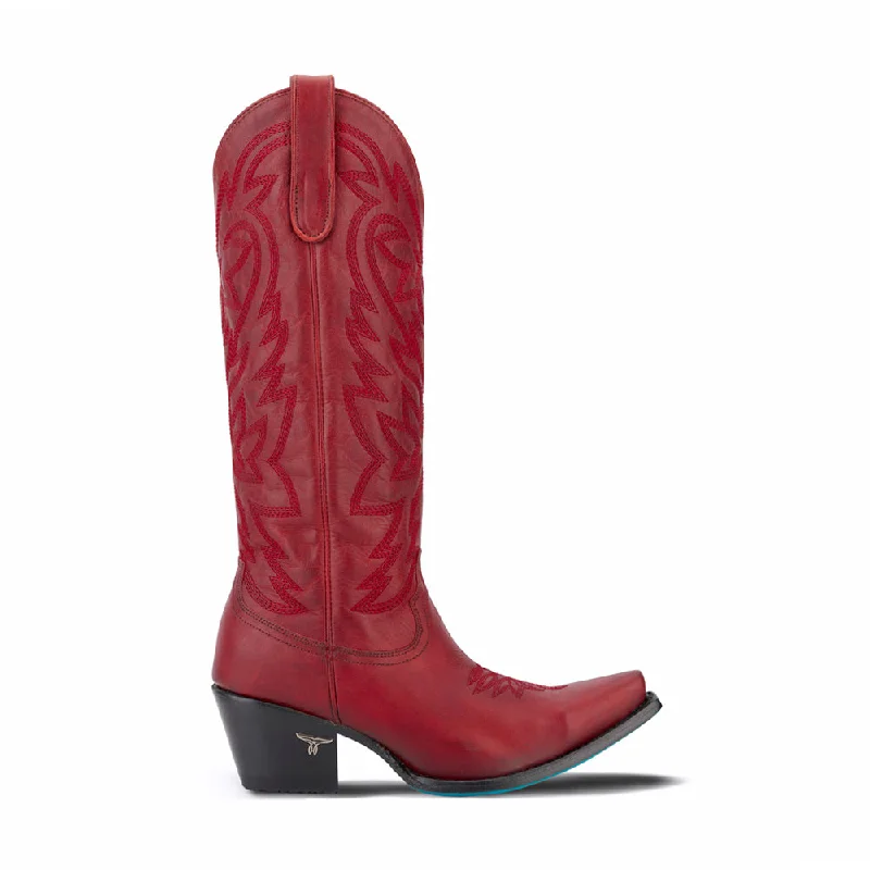 Comfortable Winter Sandals Smokeshow Embroidered Snip Toe Zippered Cowboy Boots