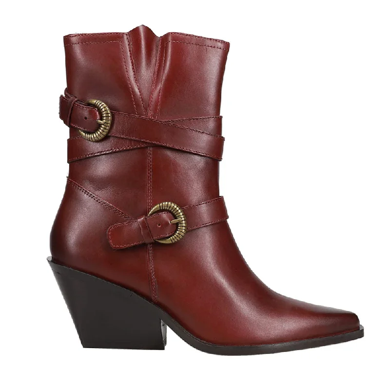 Luxury Leather Sneakers Speak Up Pointed Toe Cowboy Boots