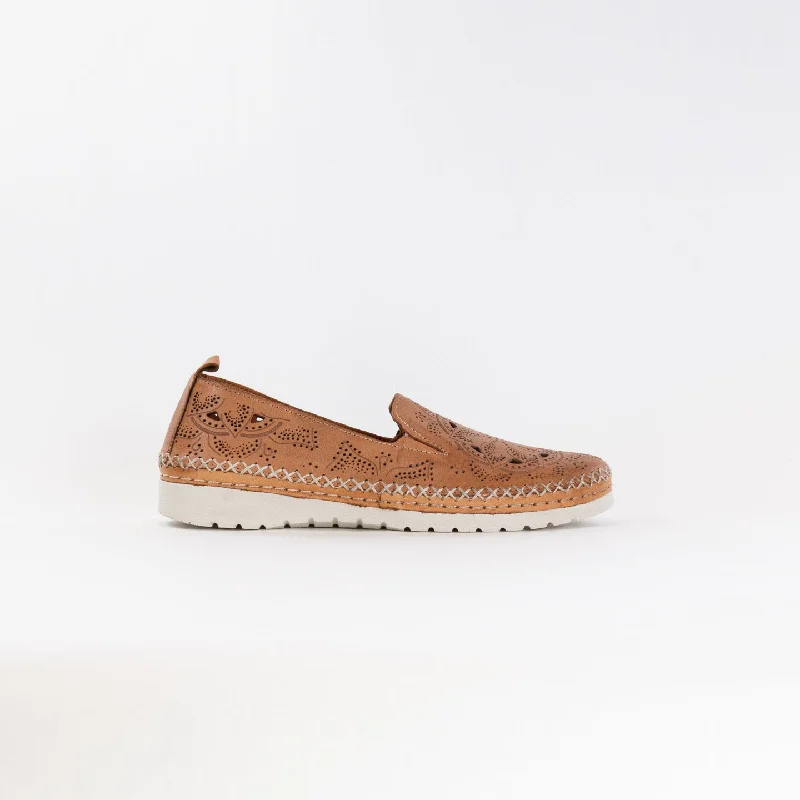 Lightweight Hiking Shoes Spring Step Galloway (Women's) - Camel