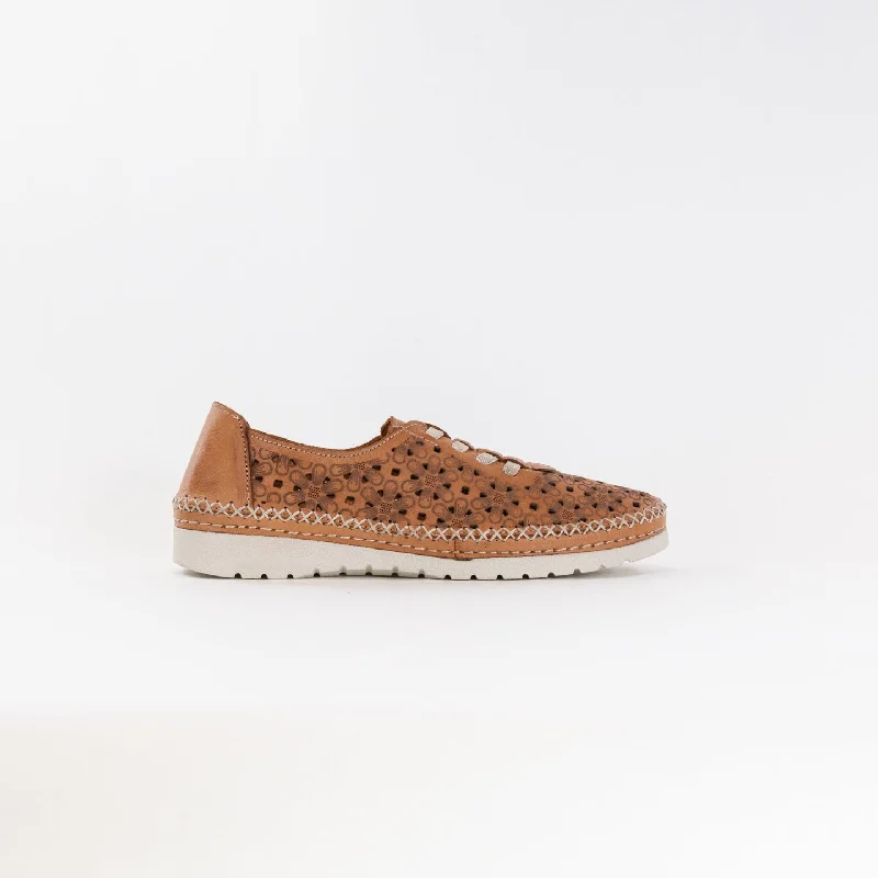 Vintage Sneakers Collection Spring Step Indi (Women's) - Camel