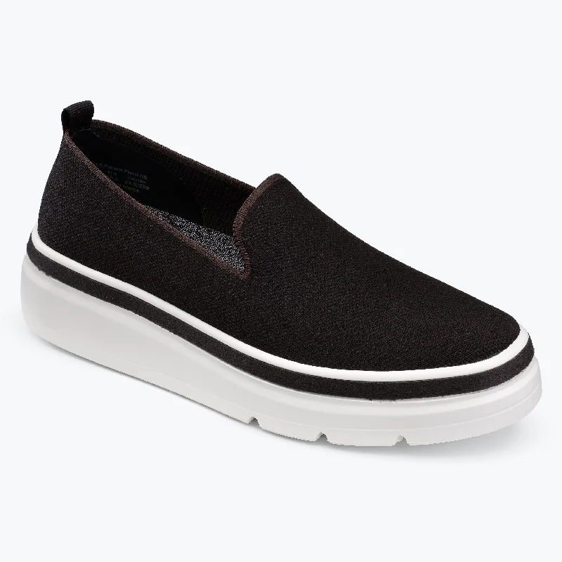 Stylish Winter Footwear Sutton Knit Sneaker - Black