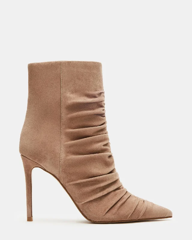 Comfortable Slippers Online TEASE TAUPE SUEDE