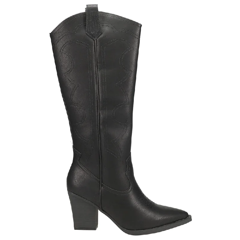 Stylish Sneakers For Running Tex Western Zippered Pointed Toe Boots