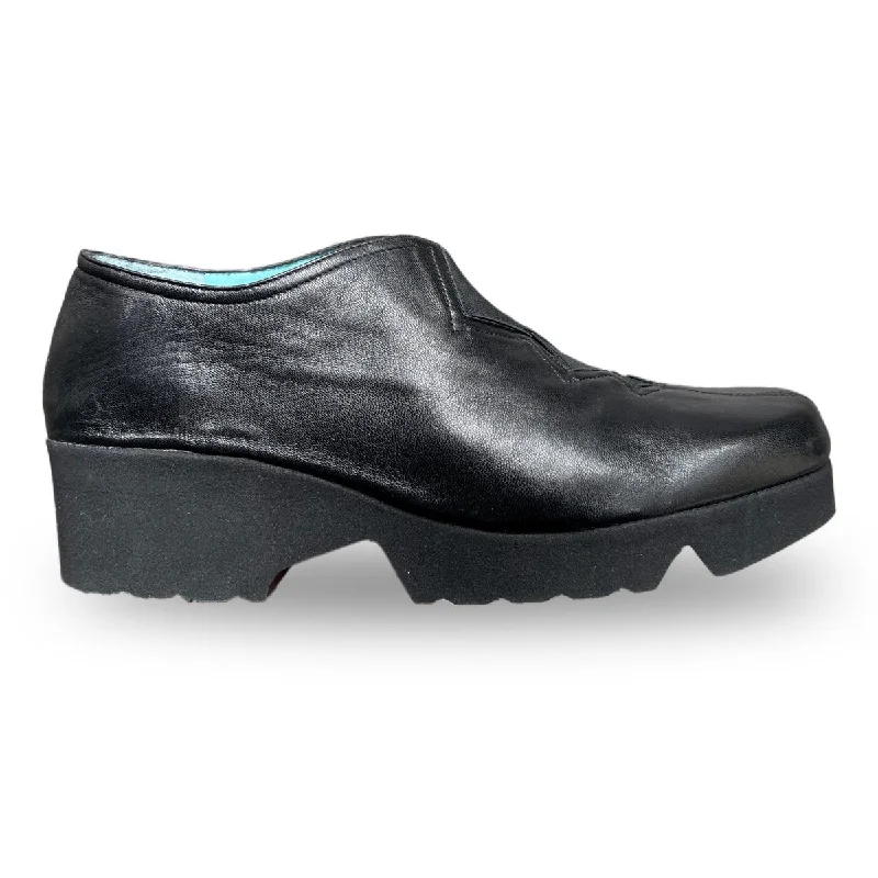 Formal Dress Footwear Thierry Rabotin Women's Ninja Black Leather 9005