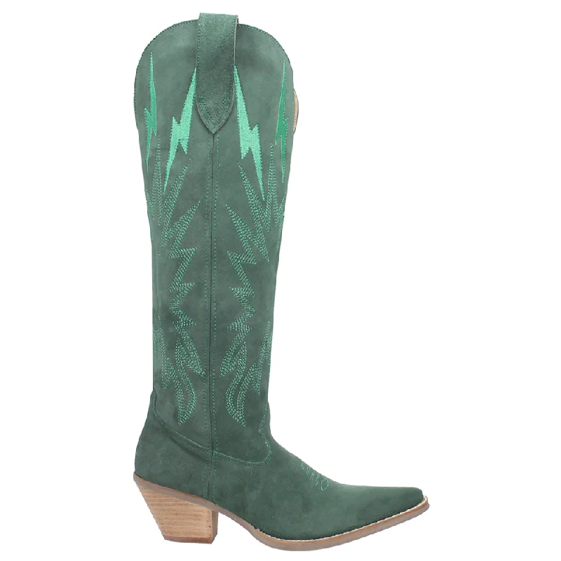 Fashionable Flat Shoes Thunder Road Embroidered Snip Toe Cowboy Boots