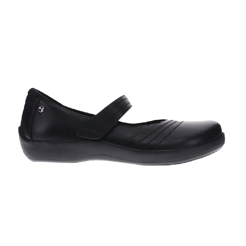 Comfortable Lace-Up Boots Revere Women's Timaru Bunion Friendly Mary Jane Velcro Black