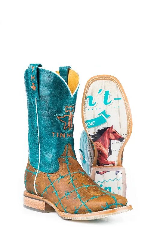 Cozy Casual Shoes Tin Haul Boots Ladies Tan Leather Wild & Free Barbed Wire Cowboy Cozy Casual Shoes Tin Haul Boots Ladies Tan Leather Wild & Free Barbed Wire Cowboy