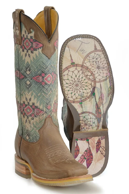 Designer Sneakers For Sale Tin Haul Womens Brown Leather Southwest Dreamer Cowboy Boots Designer Sneakers For Sale Tin Haul Womens Brown Leather Southwest Dreamer Cowboy Boots