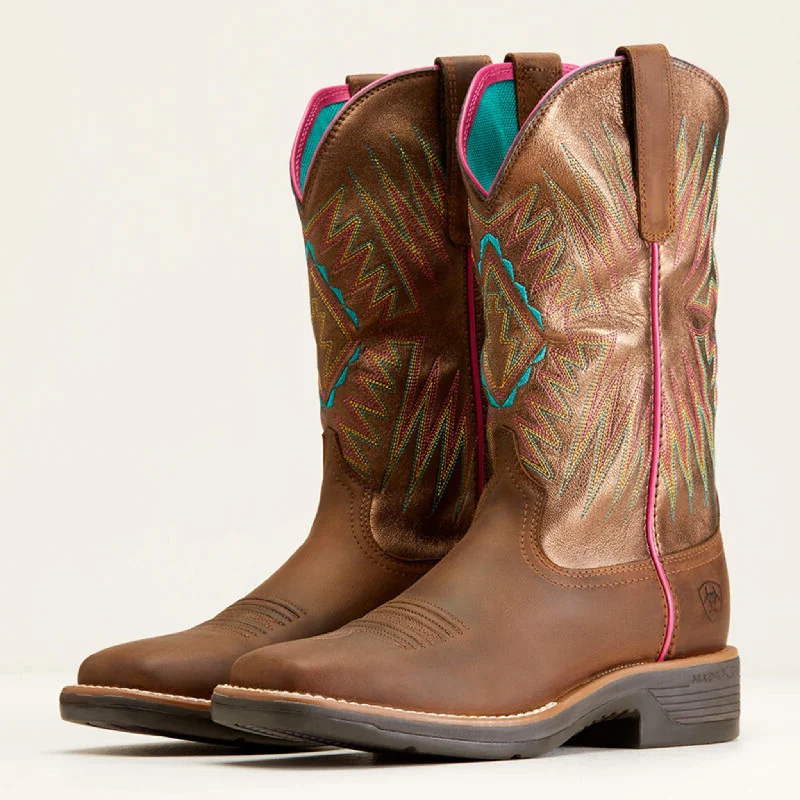 Comfortable Winter Sneakers Ariat Women's Tan Ridgeback Boots