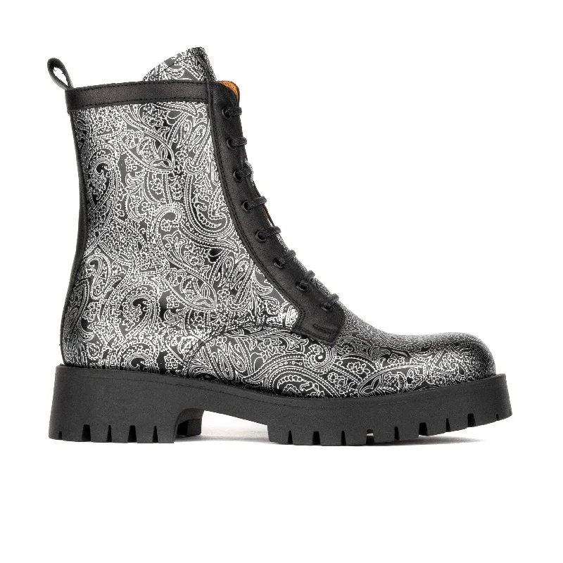Durable Sports Sneakers Traveller Platform Wool - Black & Silver