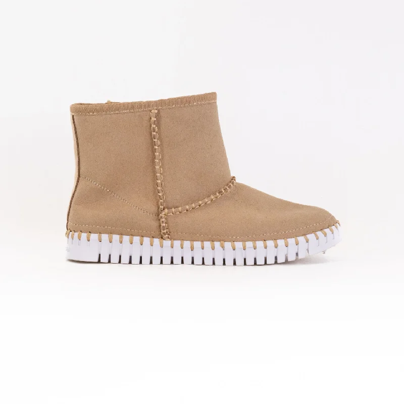 Leather Sandals For Sale Ilse Jacobsen Tulip 6175 (Women's) - Latte