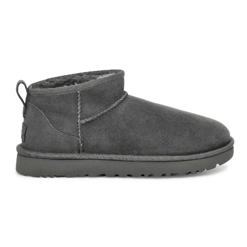 Comfortable Walking Sandals UGG Women's Classic Ultra Mini Grey