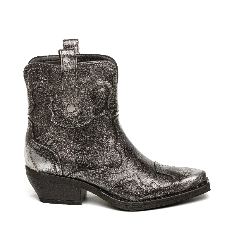 Outdoor Shoes Collection Waynoa Boot SILVER LEATHER