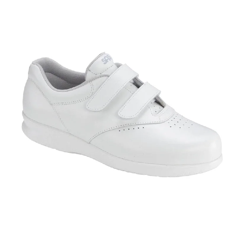 Leather Sandals For Sale SAS Women's Me Too Velcro Walking Sneaker White